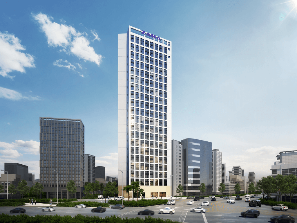 여의도 더 자하 오피스텔 투시도 주경